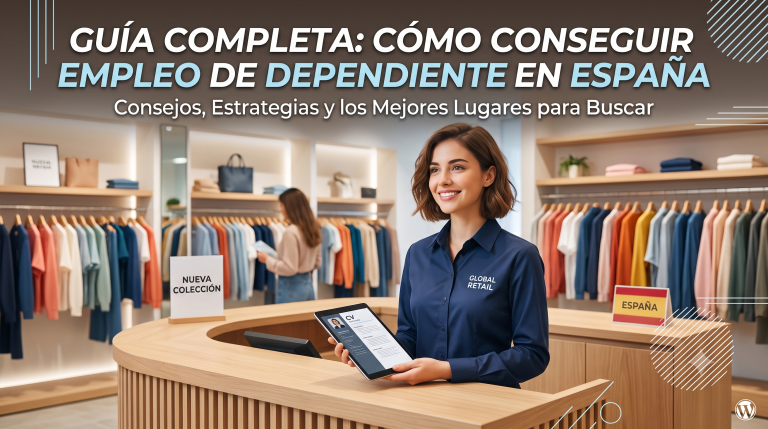 Cómo conseguir empleo de dependiente/a en tiendas de España